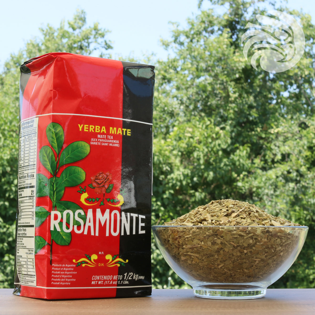 Čaj od yerba mate Rosamonte • Elaborada con palo • 500 g