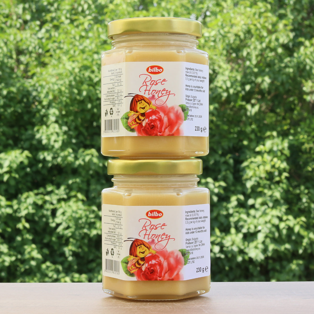Bilbo sirovi ružin med • 230 g