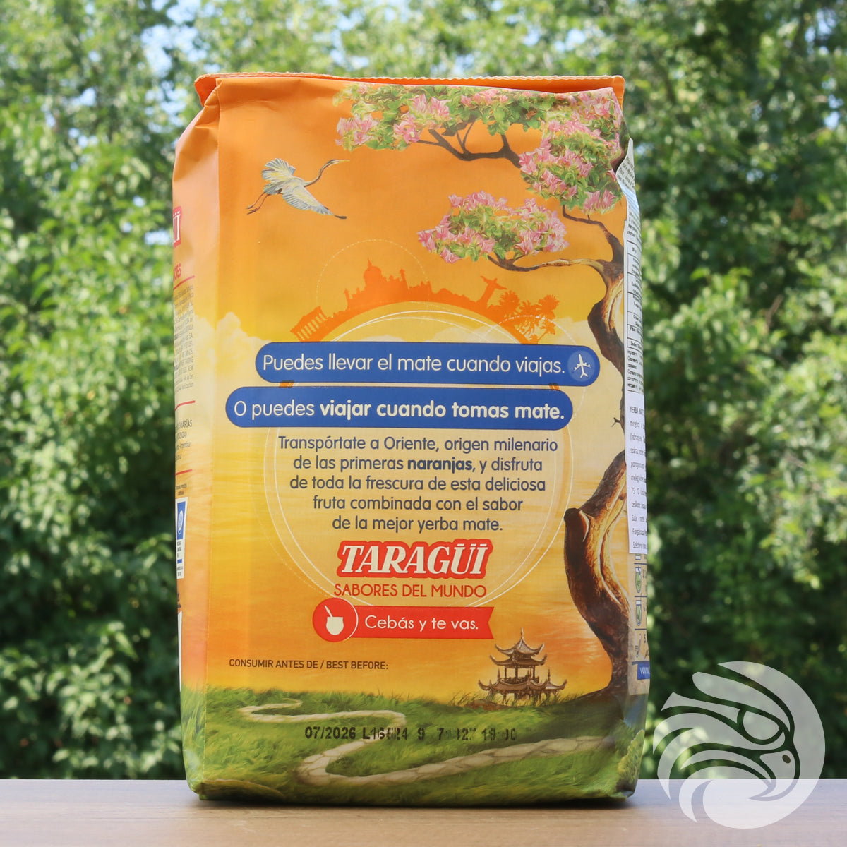 Taragüi yerba mate čaj • Oriental Orange • 500 g
