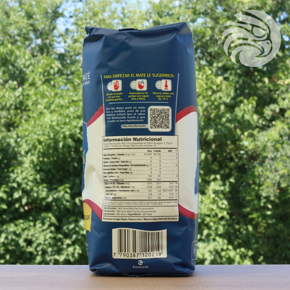 Taragüi yerba mate čaj • Čisti list – sin palo • 500 g