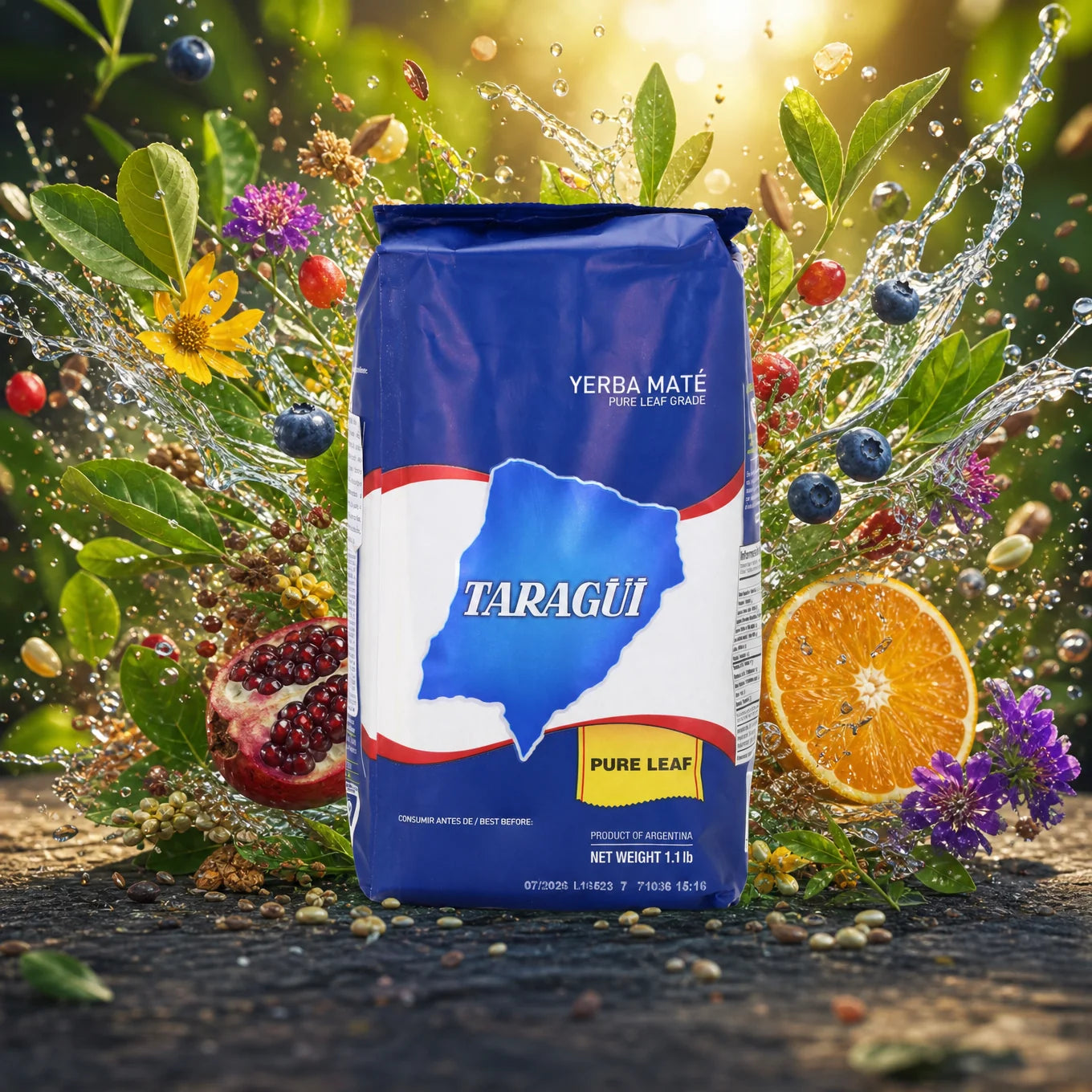 Taragüi yerba mate čaj • Čisti list – sin palo • 500 g