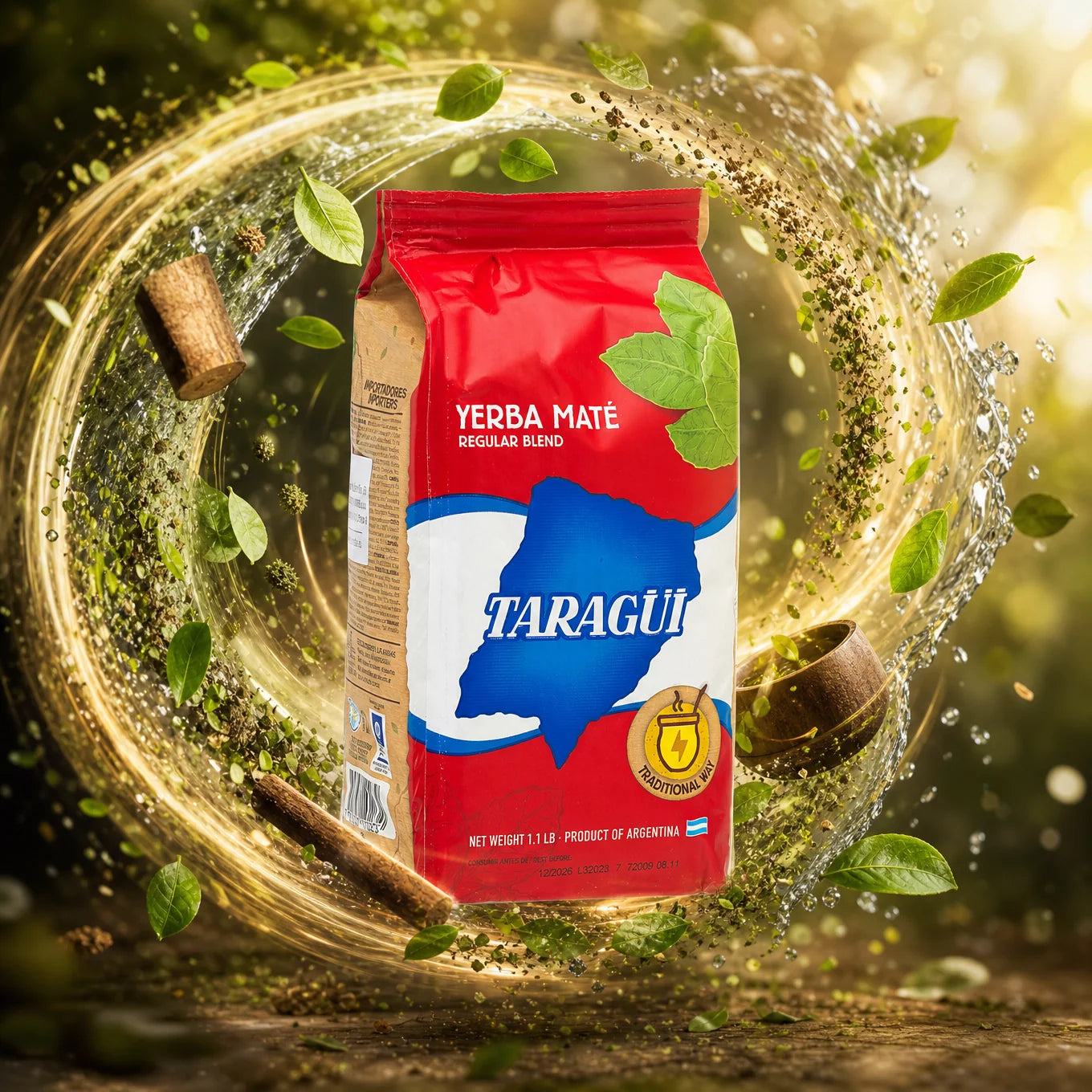 Taragüi yerba mate čaj • S palom • 500 g