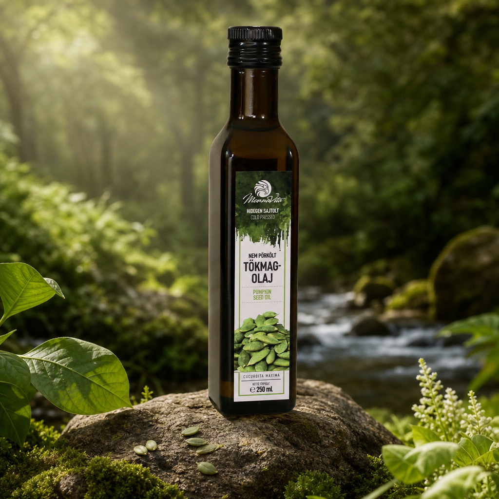 Mannavita mađarsko hladno prešano ulje od Bučinih sjemenki • 250 ml