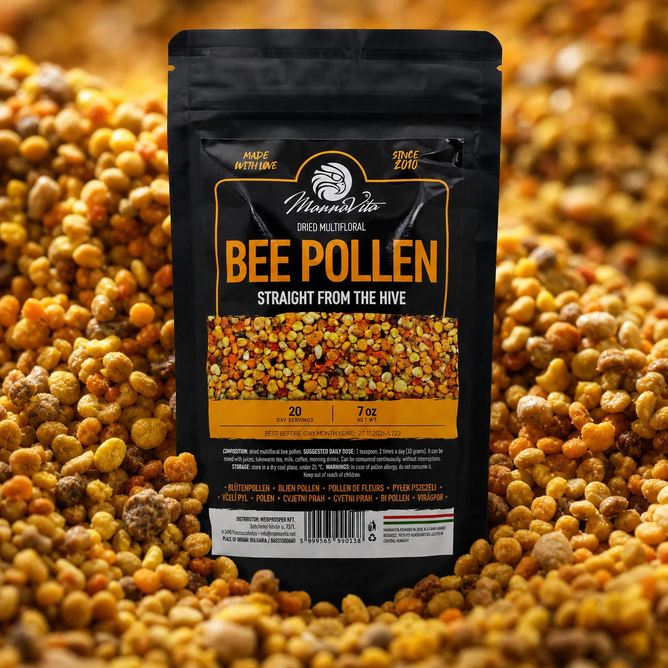 Mannavita Multiflora Cvjetni prah • 200 g